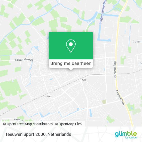 Teeuwen Sport 2000 kaart