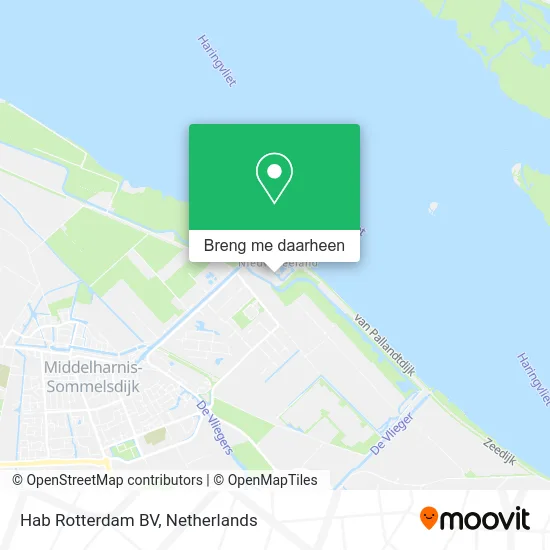 Hab Rotterdam BV kaart