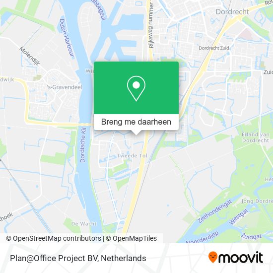 Plan@Office Project BV kaart