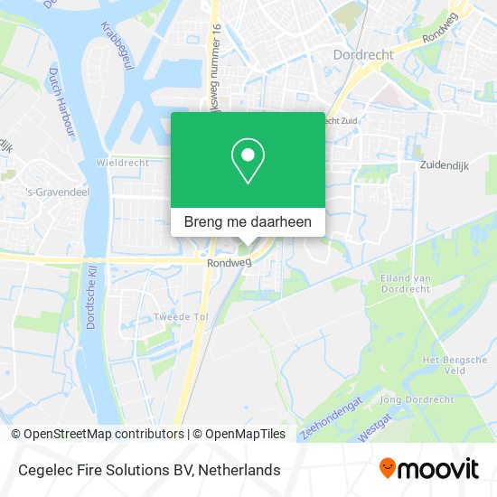 Cegelec Fire Solutions BV kaart