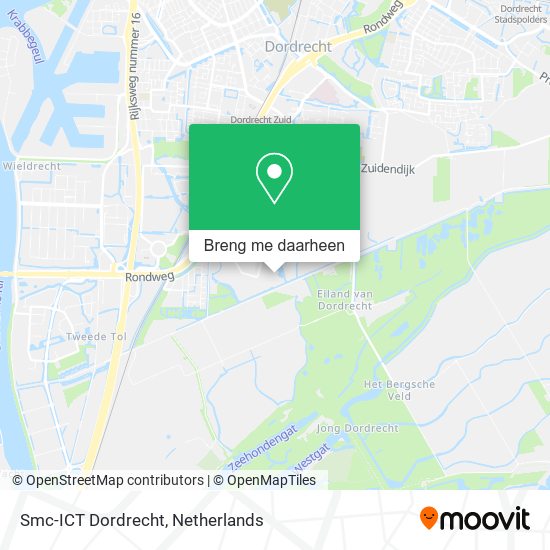 Smc-ICT Dordrecht kaart
