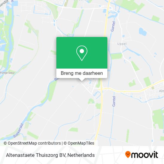 Altenastaete Thuiszorg BV kaart