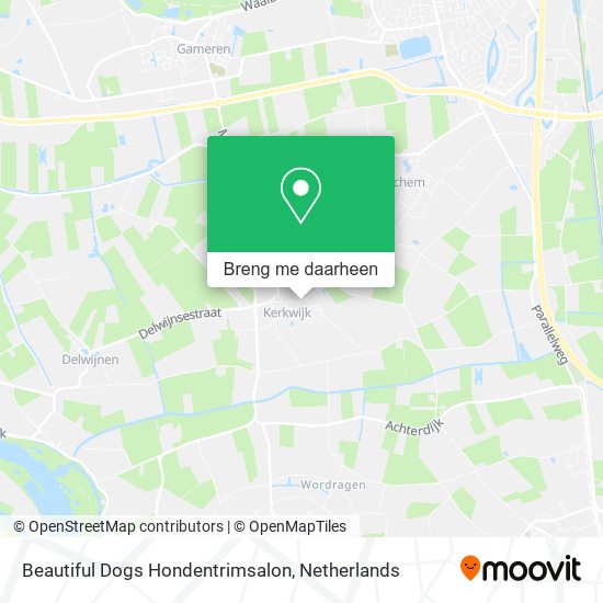 Beautiful Dogs Hondentrimsalon kaart
