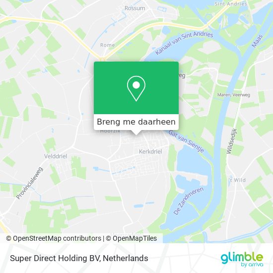 Super Direct Holding BV kaart