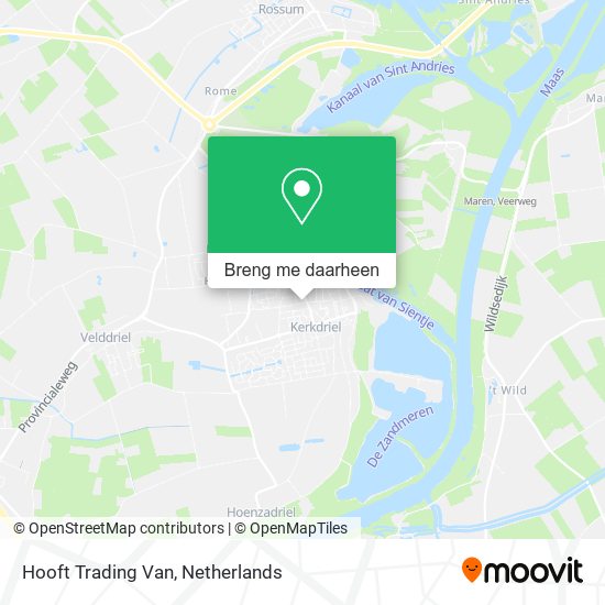 Hooft Trading Van kaart