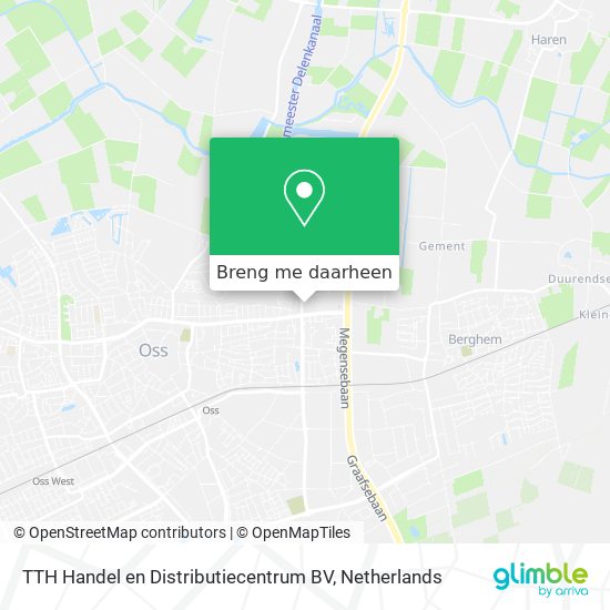 TTH Handel en Distributiecentrum BV kaart