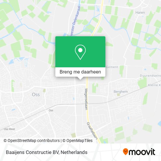 Baaijens Constructie BV kaart