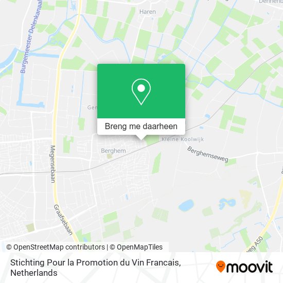 Stichting Pour la Promotion du Vin Francais kaart
