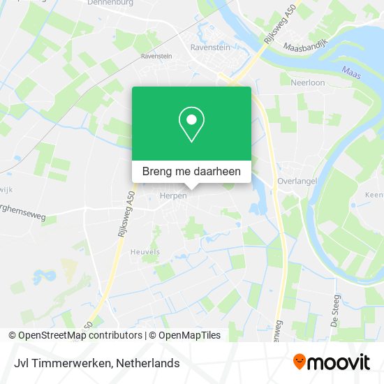 Jvl Timmerwerken kaart