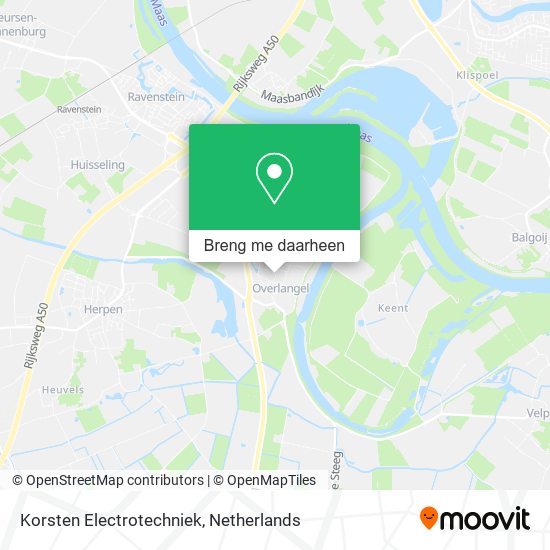 Korsten Electrotechniek kaart