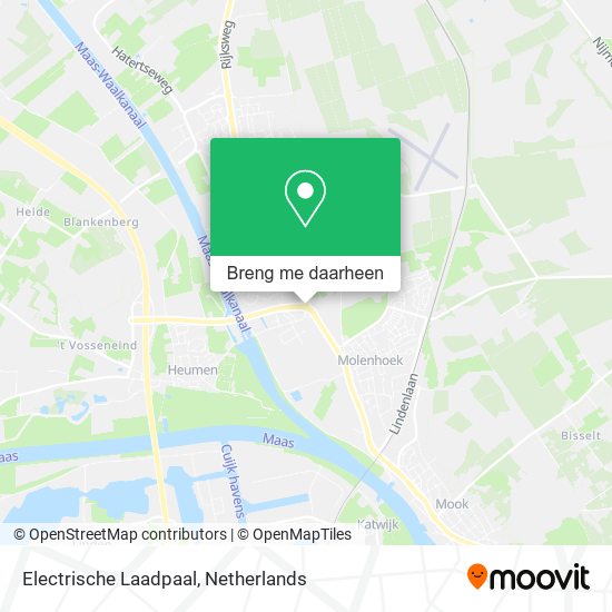 Electrische Laadpaal kaart