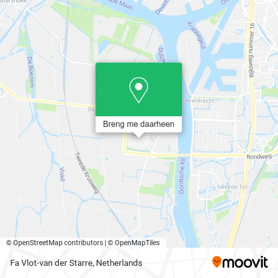 Fa Vlot-van der Starre kaart