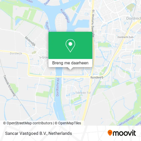 Sancar Vastgoed B.V. kaart