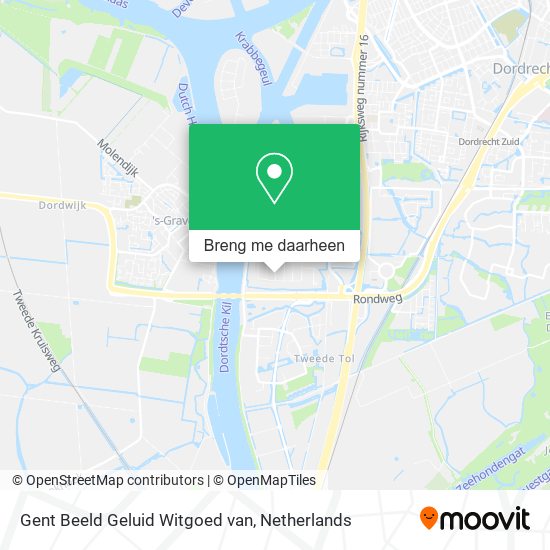 Gent Beeld Geluid Witgoed van kaart