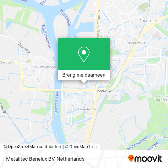 Metalltec Benelux BV kaart