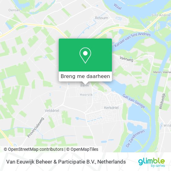 Van Eeuwijk Beheer & Participatie B.V. kaart