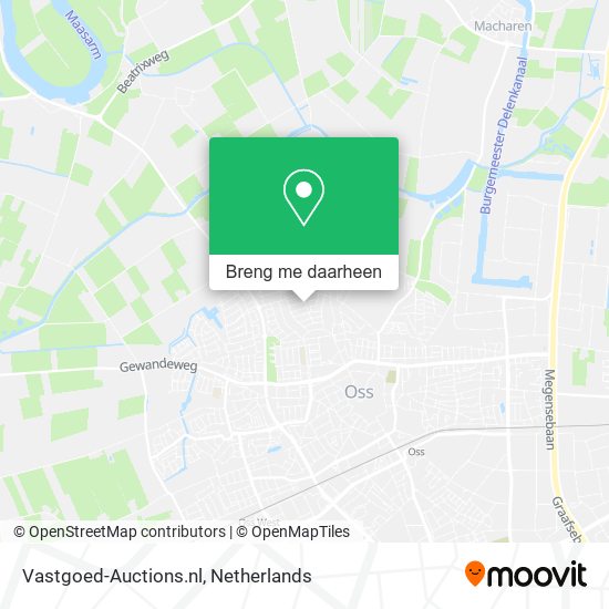 Vastgoed-Auctions.nl kaart