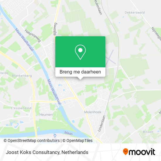 Joost Koks Consultancy kaart