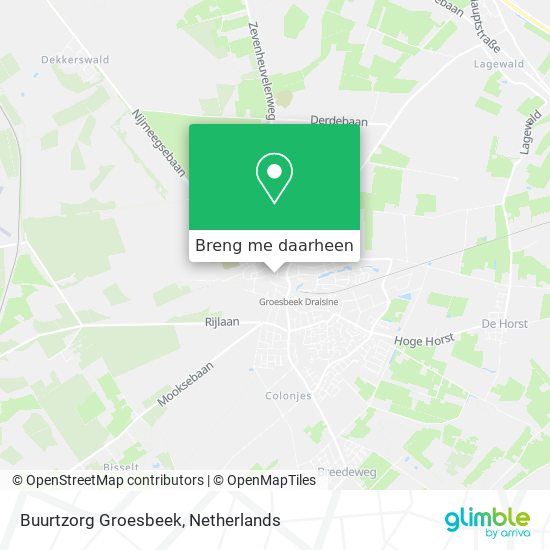 Buurtzorg Groesbeek kaart