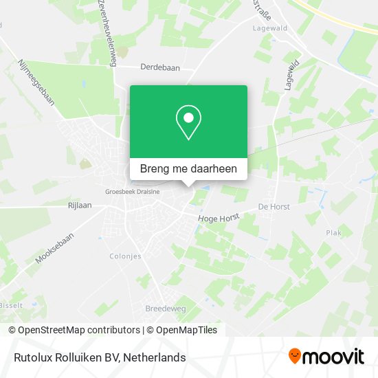 Rutolux Rolluiken BV kaart