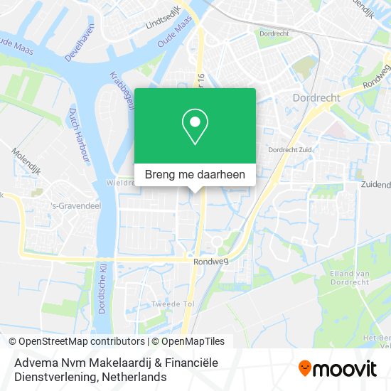 Advema Nvm Makelaardij & Financiële Dienstverlening kaart