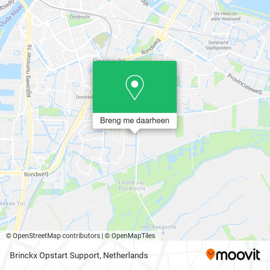 Brinckx Opstart Support kaart