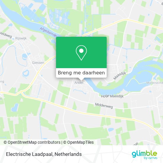 Electrische Laadpaal kaart