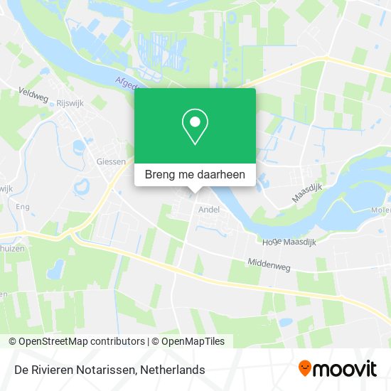 De Rivieren Notarissen kaart