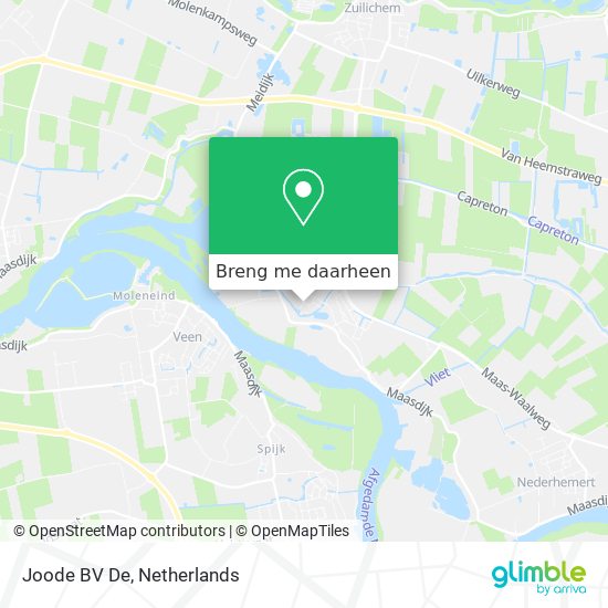 Joode BV De kaart