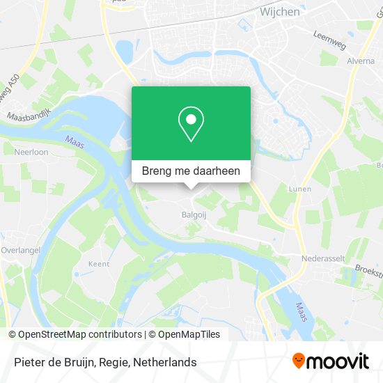 Pieter de Bruijn, Regie kaart