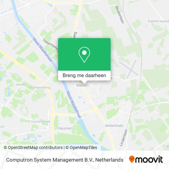 Computron System Management B.V. kaart