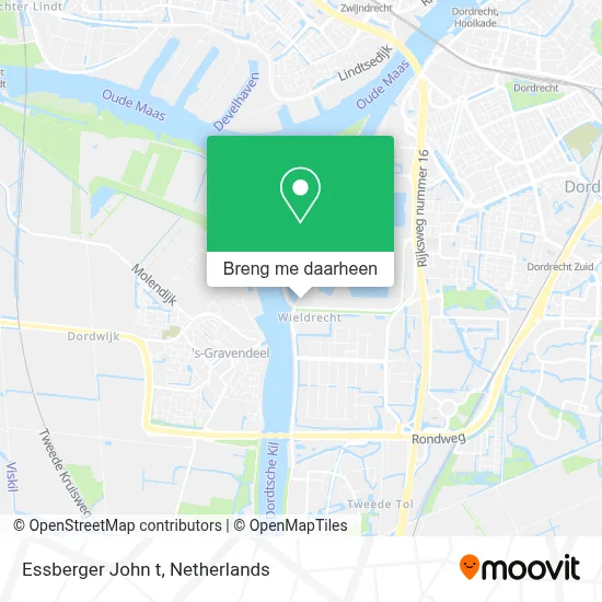 Essberger John t kaart