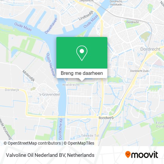 Valvoline Oil Nederland BV kaart