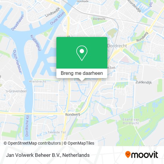 Jan Volwerk Beheer B.V. kaart