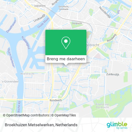 Broekhuizen Metselwerken kaart