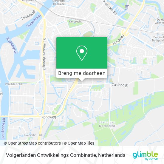 Volgerlanden Ontwikkelings Combinatie kaart