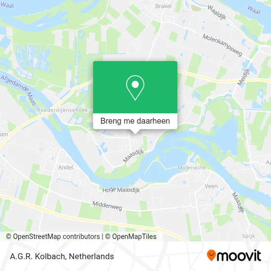A.G.R. Kolbach kaart