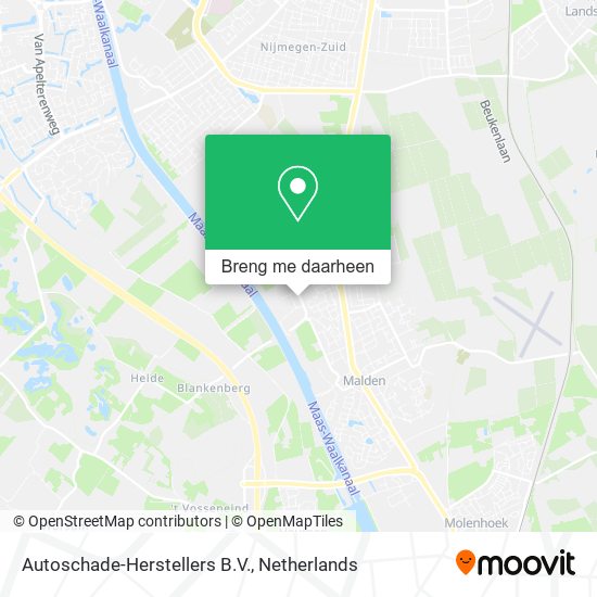 Autoschade-Herstellers B.V. kaart
