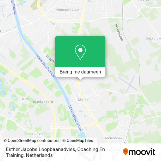 Esther Jacobs Loopbaanadvies, Coaching En Training kaart