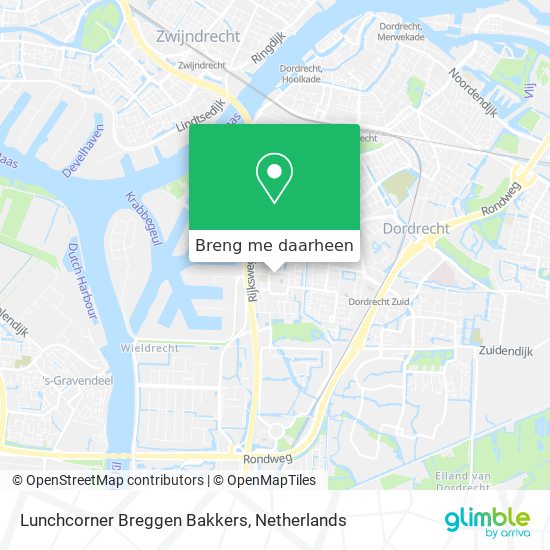 Lunchcorner Breggen Bakkers kaart