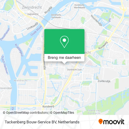 Tackenberg Bouw-Service BV kaart