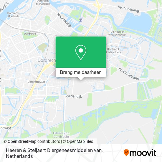 Heeren & Steijaert Diergeneesmiddelen van kaart