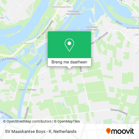 SV Maaskantse Boys - K kaart