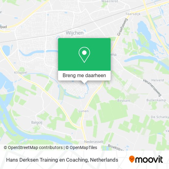Hans Derksen Training en Coaching kaart