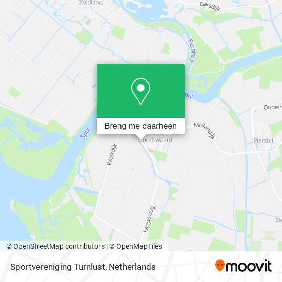 Sportvereniging Turnlust kaart