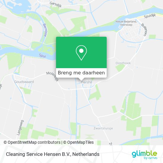 Cleaning Service Hensen B.V. kaart