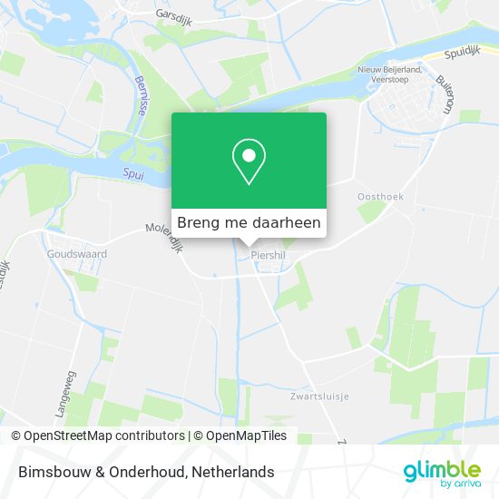 Bimsbouw & Onderhoud kaart