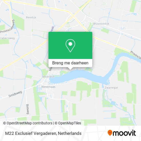 M22 Exclusief Vergaderen kaart