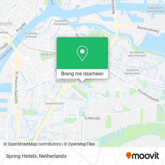 Spring Hotels kaart