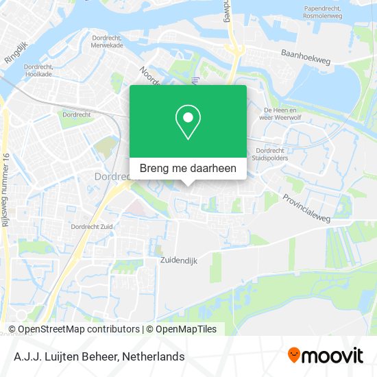 A.J.J. Luijten Beheer kaart